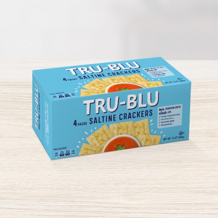 Tru-blu saltine crackers