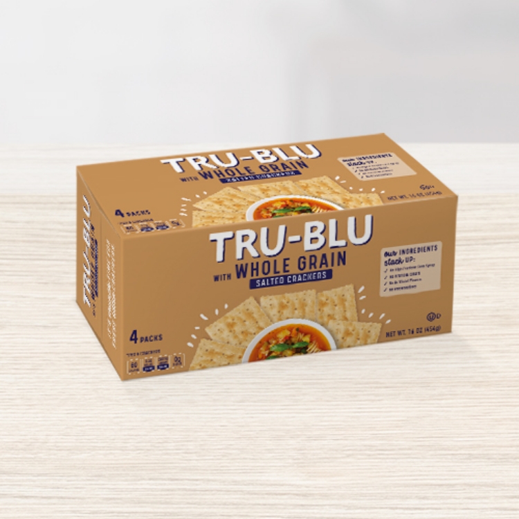 Tru-blu with whole grain