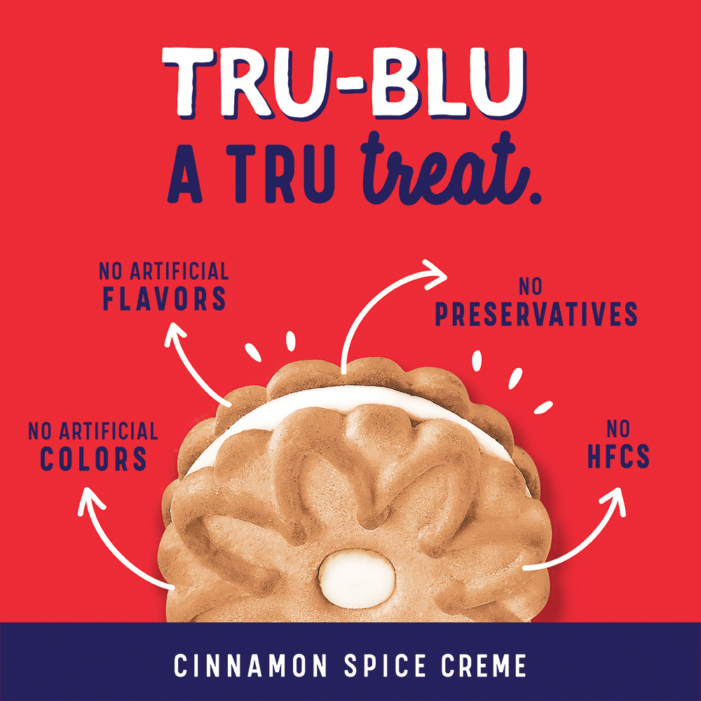 Tru-blu cinnamon spice creme