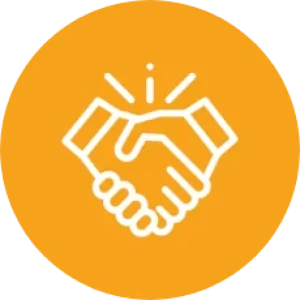 Icon hand shake